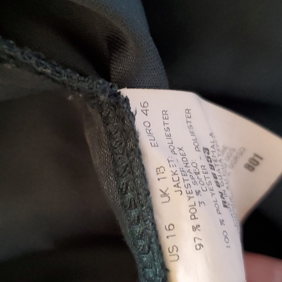 Leslie Fay SUEDETTE JACKET size 16 - Picture 4 of 7